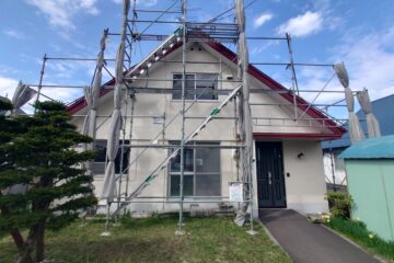 札幌手稲　三角屋根の家自然派リノベ　①